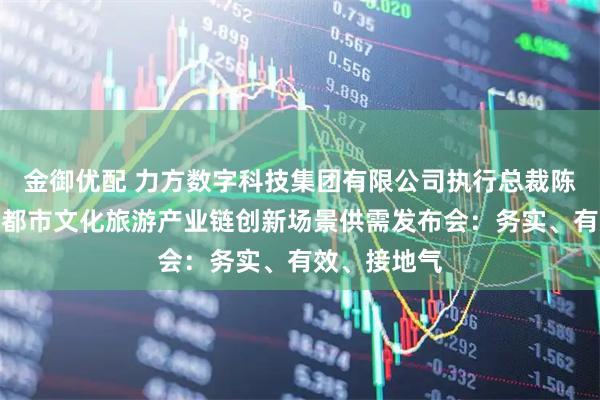 金御优配 力方数字科技集团有限公司执行总裁陈方前点赞成都市文化旅游产业链创新场景供需发布会：务实、有效、接地气